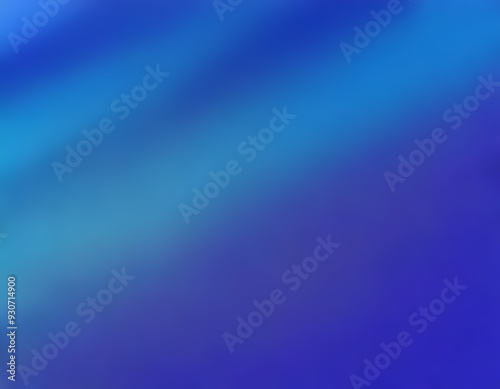 Blurred abstract luxury gradient blue background, featuring an empty, dark blue studio banner with a smooth, seamless transition of shades, evoking a sense of elegant mystery and depth