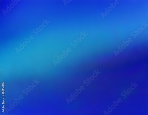 Blurred abstract luxury gradient blue background, featuring an empty, dark blue studio banner with a smooth, seamless transition of shades, evoking a sense of elegant mystery and depth