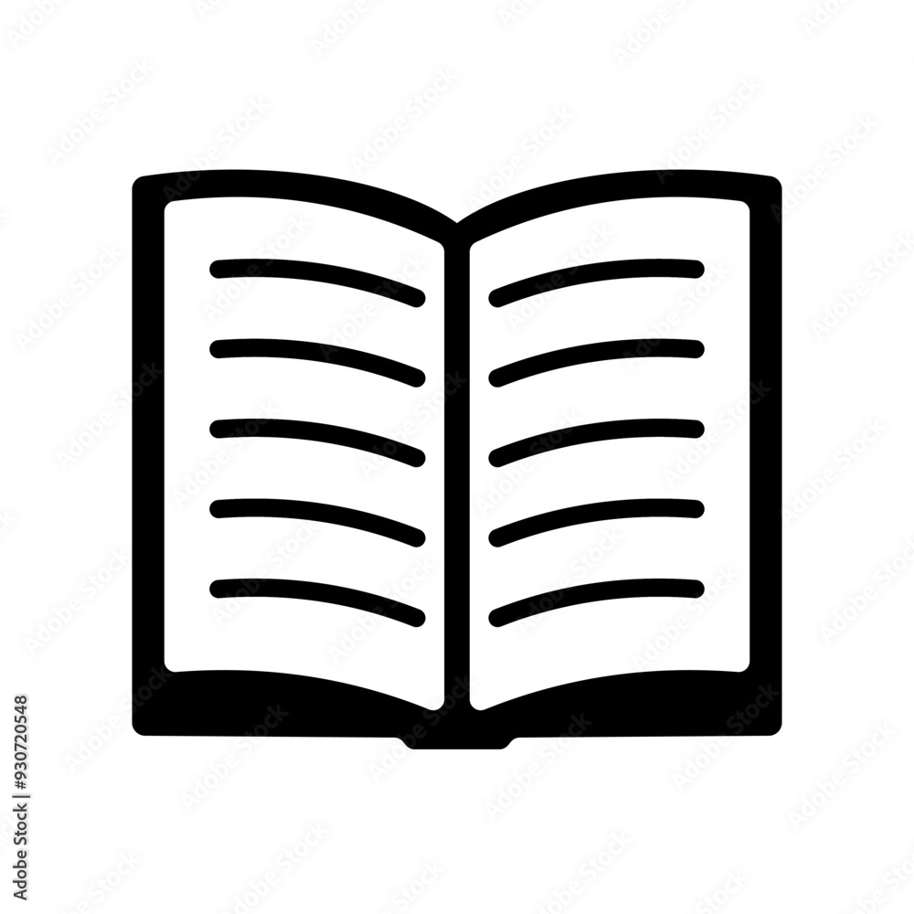 Book icon set. Book icon