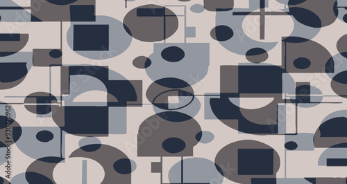 Abstract pattern. Illustration for printing on wall decorations. For use in graphics.