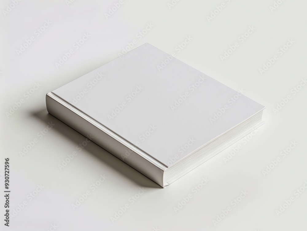 A stack of white books sitting on top of each other A stack of white books sitting on top of each other
