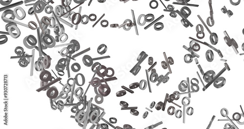 Blurred sale background.
