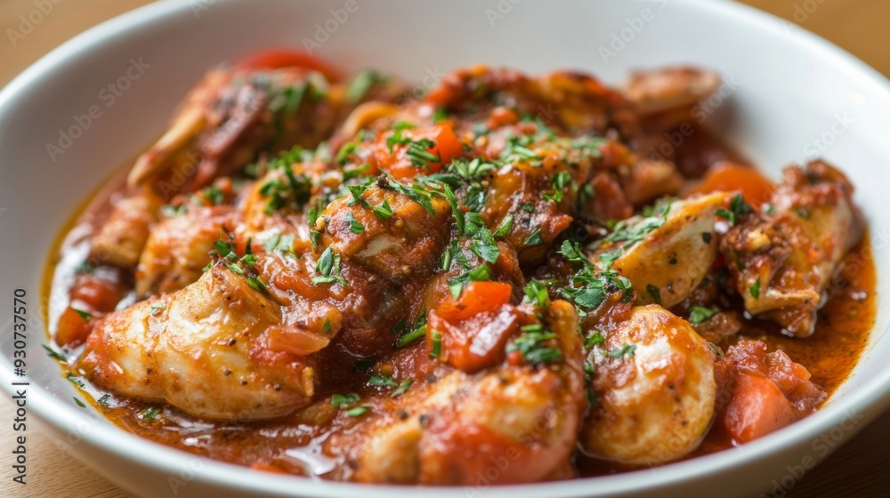 Austrian national cuisine: Stewed rabbit Austrian national cuisine: Stewed rabbit