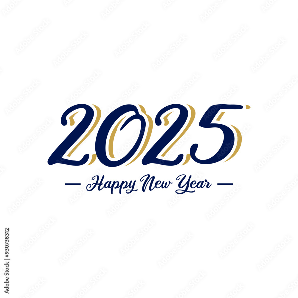 2025 design element vector with creative modern idea concept 2025 design element vector with creative modern idea concept