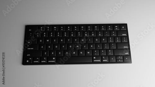 computer keyboard with background