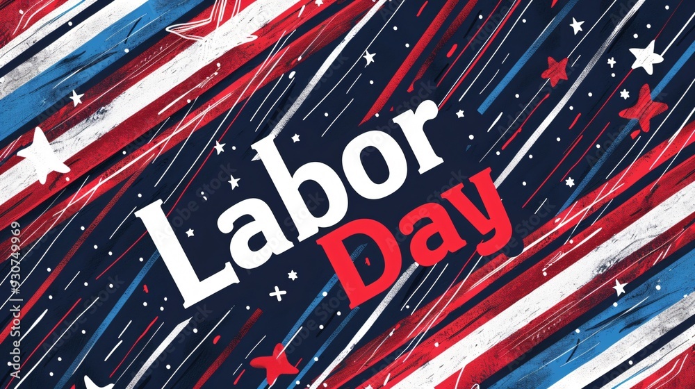 Labor Day text background Labor Day text background
