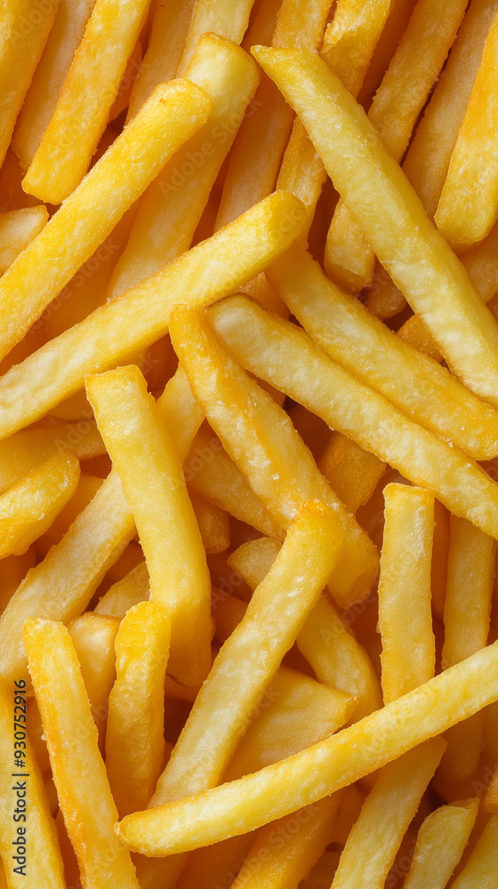 Close-up of Crispy French Fries Close-up of Crispy French Fries