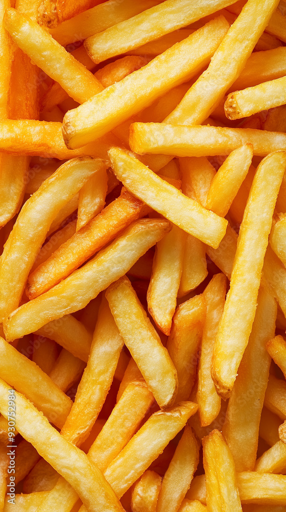 Close-up of Crispy French Fries