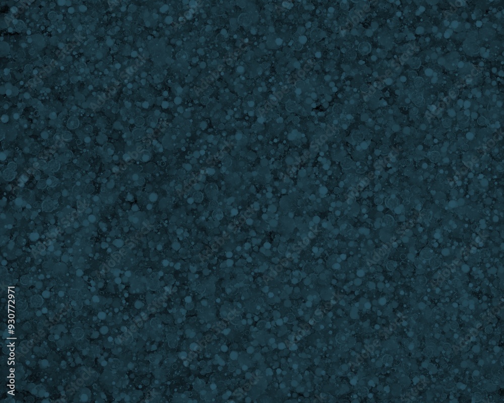 Fototapeta premium Seamless teal blue abstract background with small circles.