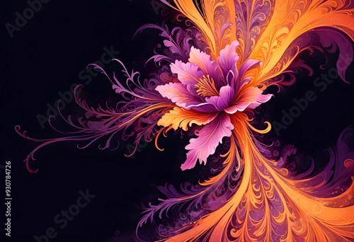 abstract floral background
