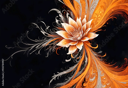 abstract floral background