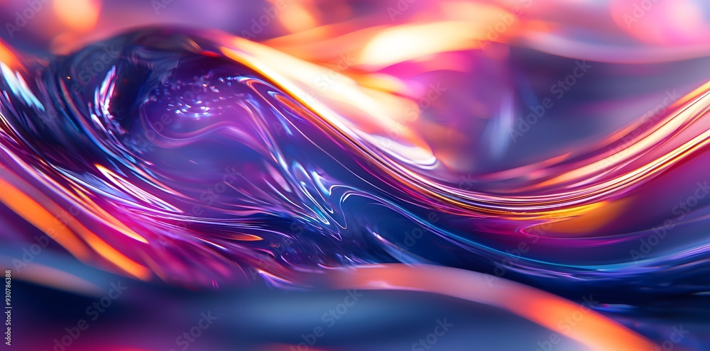 Abstract Liquid Texture with Vivid Colors. Abstract Liquid Texture with Vivid Colors.