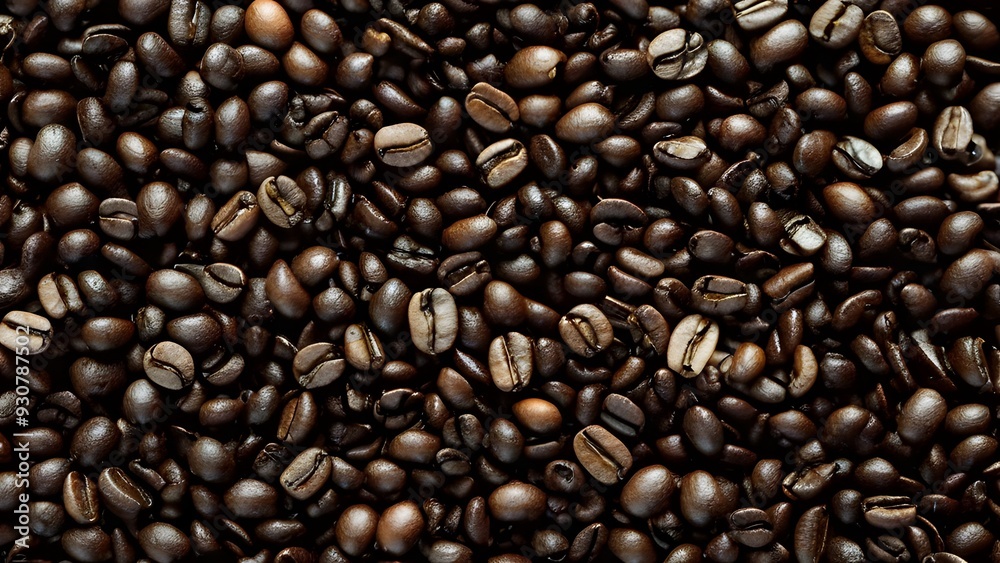 Coffee bean background. Coffee bean background.