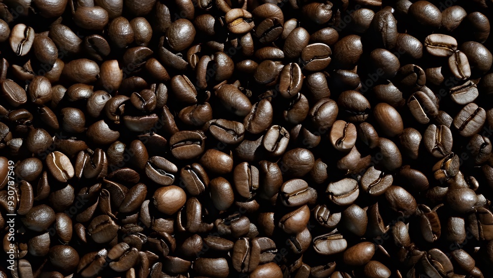 Fototapeta premium Coffee bean background.