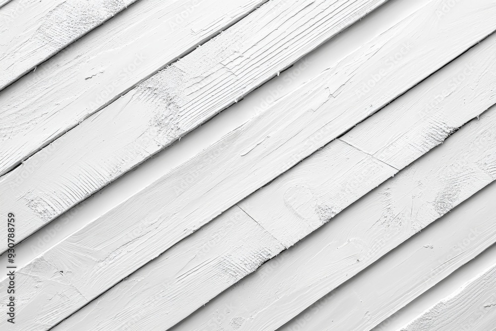 Obraz premium Abstract background of white plywood texture created with generative AI