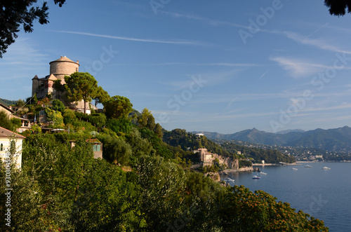 Castello Brown, an historic house museum. Portofino. Tigullio. Liguria. Italy