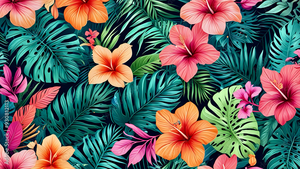 seamless floral pattern seamless floral pattern