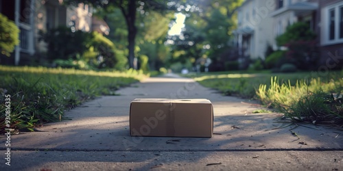 Package, delivery, package on the doors, copy space, shipping 