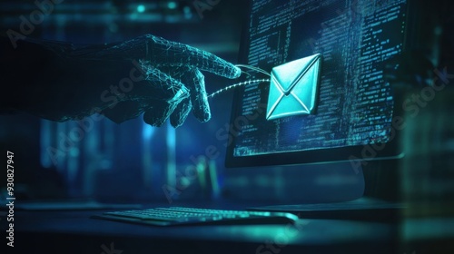 Fishing scam on the internet - cyber threat