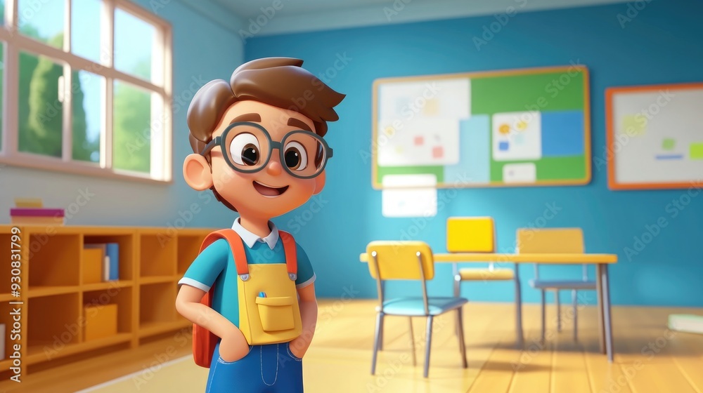 3D Cartoon Learning Adventure Fun Study and Education Journey 3D Cartoon Learning Adventure Fun Study and Education Journey