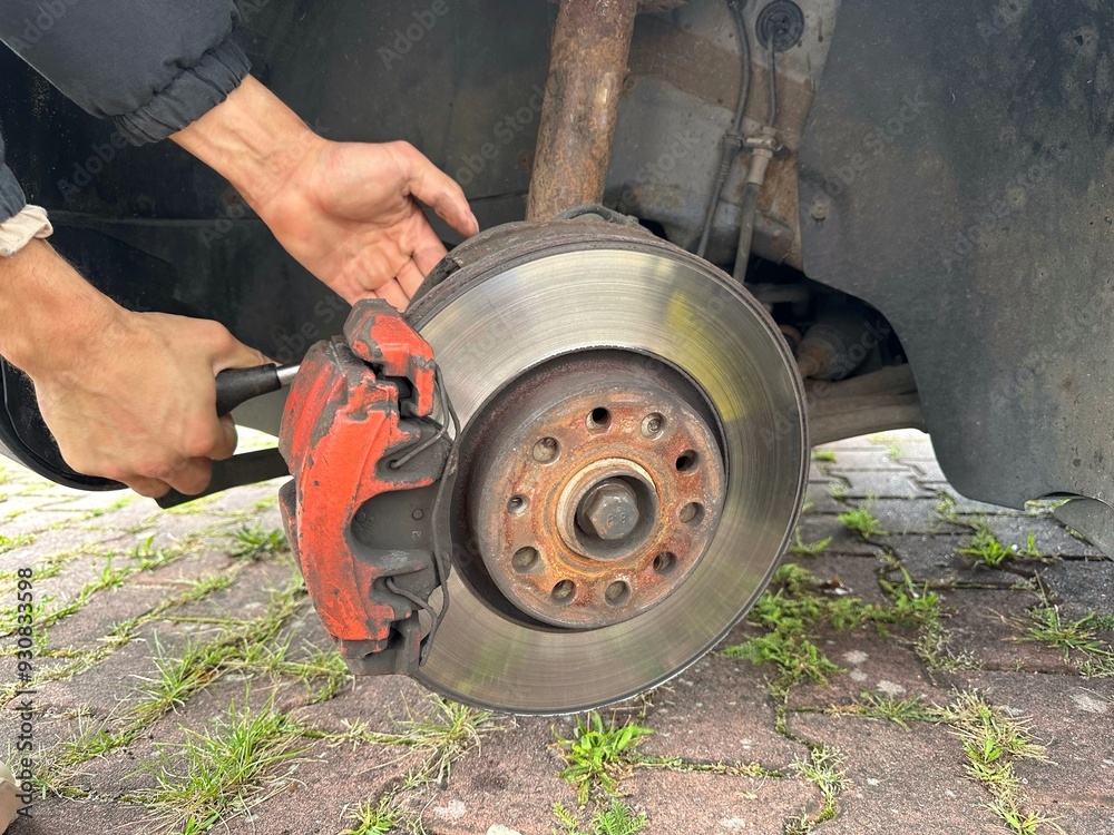 repair  
wheels on a car