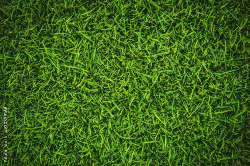 High-resolution top view of a lush green grass texture, ideal for a sports field or football playground, captured with sharp focus using a Sony Alpha A7 III. High-resolution top view of a lush green grass texture, ideal for a sports field or football playground, captured with sharp focus using a Sony Alpha A7 III.