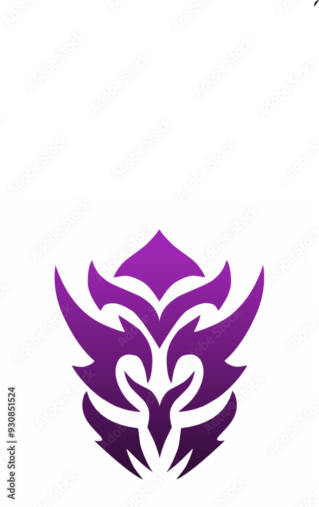 Fototapeta premium illustration vector graphics of clipart abstract ornament tattoo
