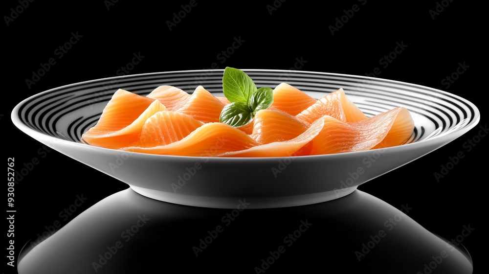 sophisticated, elegant dish is served on a dark, black plate, showcasing an expensive gourmet meal. The presentation emphasizes high-end culinary artistry and refined dining sophisticated, elegant dish is served on a dark, black plate, showcasing an expensive gourmet meal. The presentation emphasizes high-end culinary artistry and refined dining