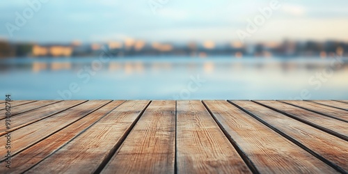 Wooden harbor docks top with copy space. Harbor background 