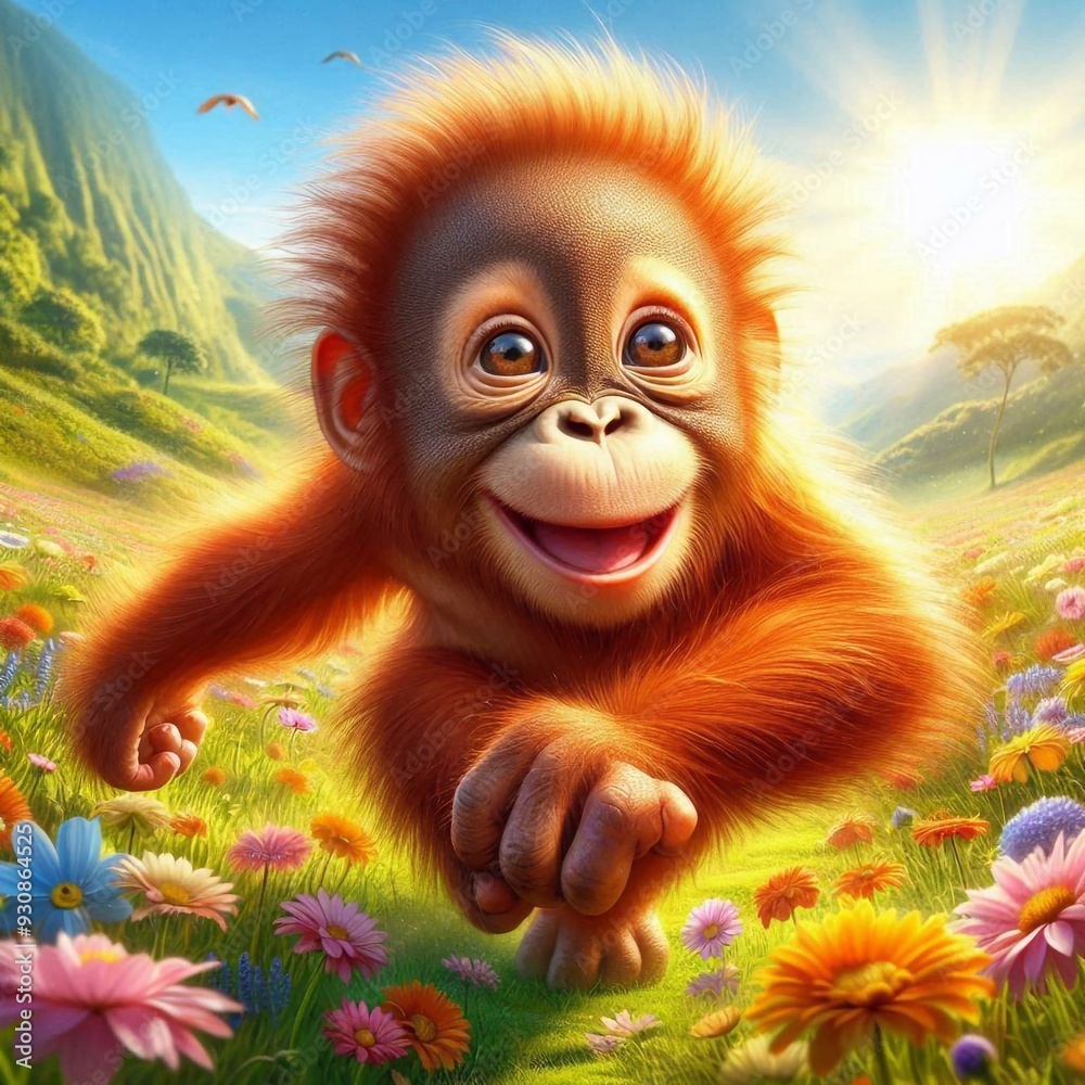 Fototapeta premium Orang utan