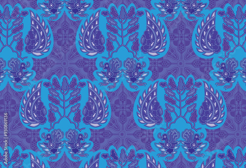 Batik Indonesian: is a technique of wax-resist dyeing applied to whole cloth, or cloth made using this technique originated from Indonesia.
