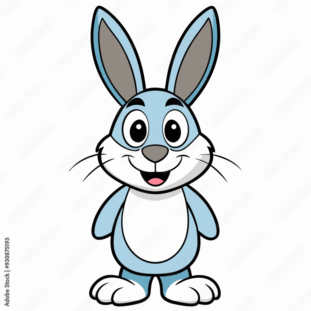 Rabbit silhouette in vector. Easter bunny, Can be used as a stencil or template for festive decorations, postcards, shop windows Rabbit silhouette in vector. Easter bunny, Can be used as a stencil or template for festive decorations, postcards, shop windows