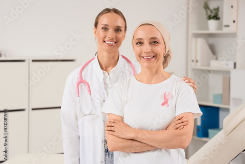 Smiling mature woman after ...