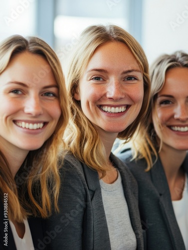 Professional Women in Corporate Attire