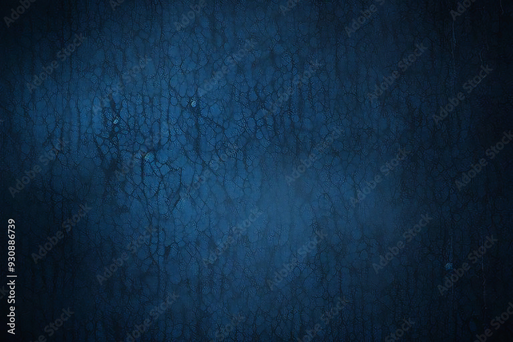 Obraz premium Grunge abstract Elegant dark solid blue background with elegant border and used for blue wall , a versatile backdrop for website banners, social media posts. Abstract rough blue grunge backdrop