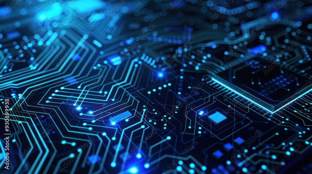 Abstract Circuitry Design Abstract Circuitry Design