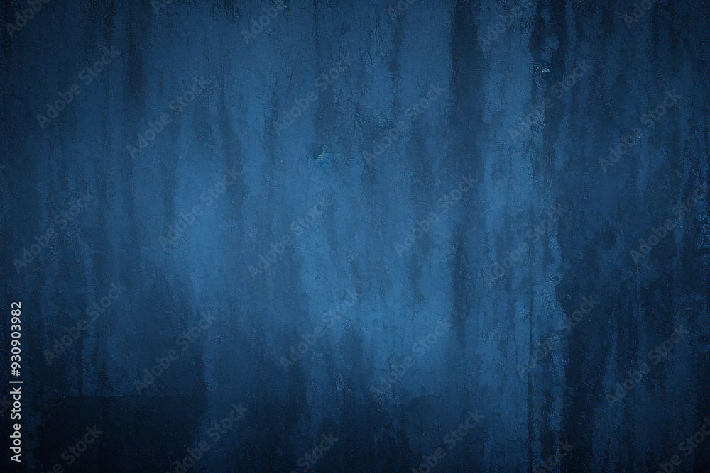 Fototapeta premium Dust scratches. Distressed texture. Worn overlay. Teal blue black particles grain defect on dark used grunge illustration abstract background.