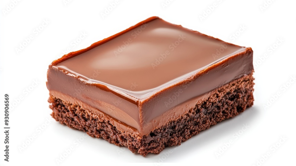 A chocolate dessert with a chocolate glaze A chocolate dessert with a chocolate glaze