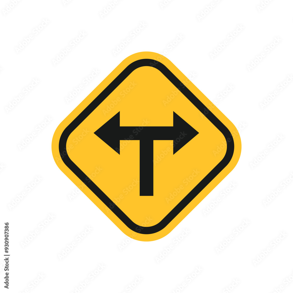 Arrow, two way direction icon. Vector illustration, flat design Arrow, two way direction icon. Vector illustration, flat design