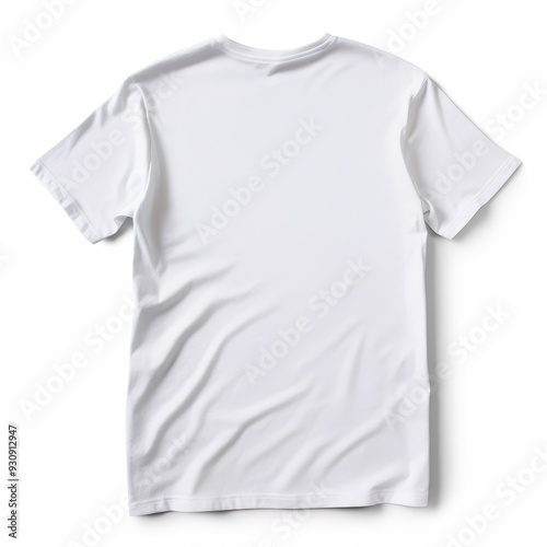 Blank White T-Shirt Mockup: Perfect for Your Design