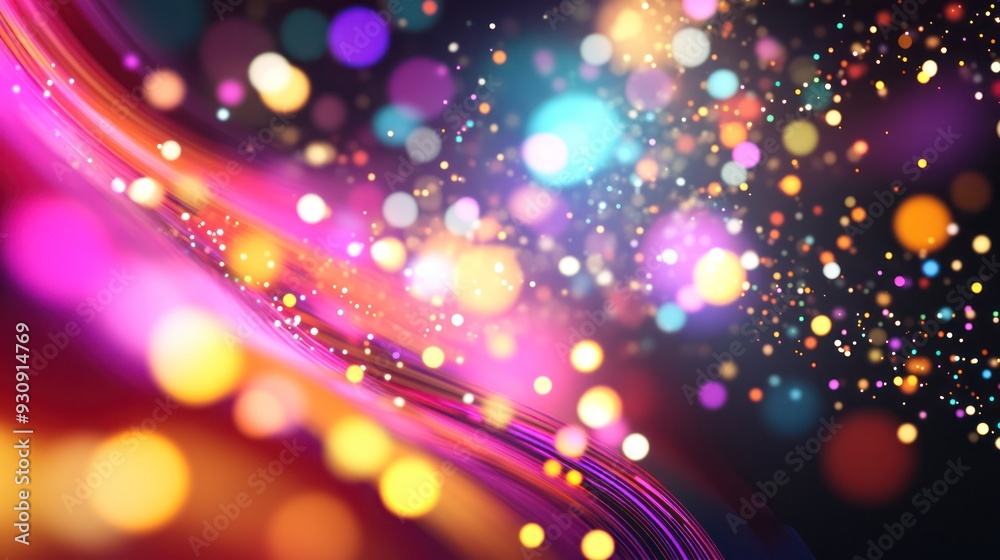 Obraz premium Abstract Lights and Bokeh