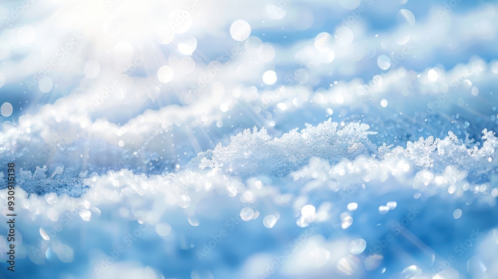 Sparkling Snowflakes - A Macro View of Winter's Beauty Sparkling Snowflakes - A Macro View of Winter's Beauty