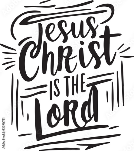 Jesus Christ print vector 