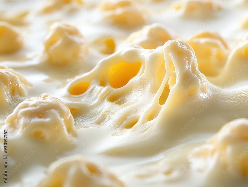 decadent cheese pull closeup stretching melted cheese creating artistic shapes and textures warm golden tones against crisp white background decadent cheese pull closeup stretching melted cheese creating artistic shapes and textures warm golden tones against crisp white background