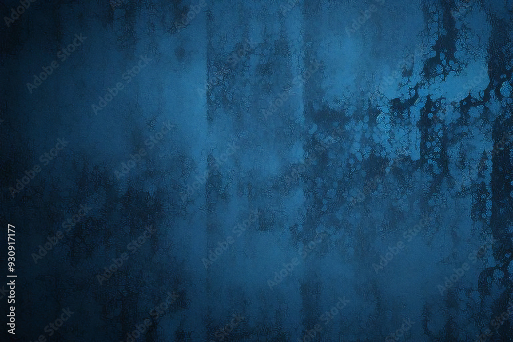 Obraz premium Dark blue limestone marble rough grunge cement smooth gradient wall backdrop texture background with high resolution. Old wall texture cement dark blue abstract dark color design background