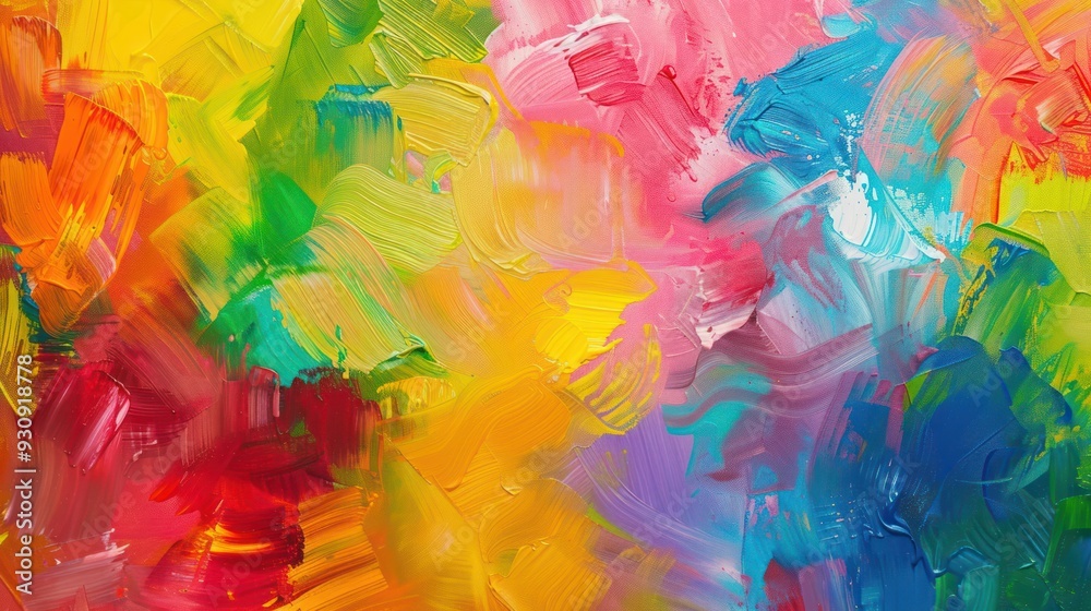 Abstract Colorful Painting Abstract Colorful Painting