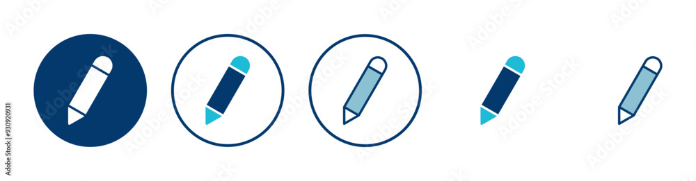 Pencil icon vector isolated on white background. Pencil vector icon Pencil icon vector isolated on white background. Pencil vector icon