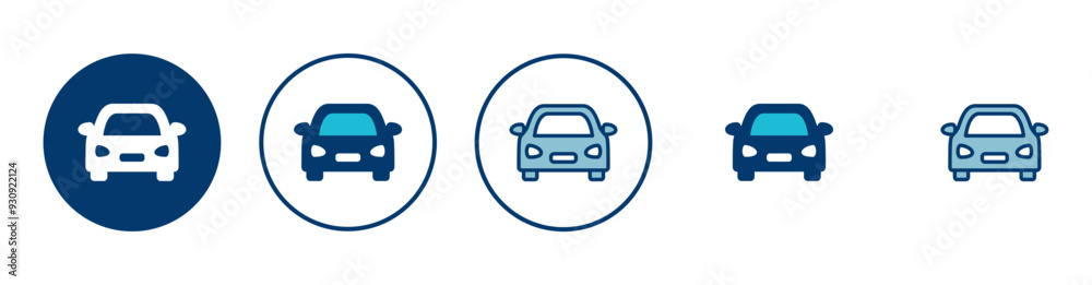 Car icon vector isolated on white background. Car icon vector. Car icon vector isolated on white background. Car icon vector.