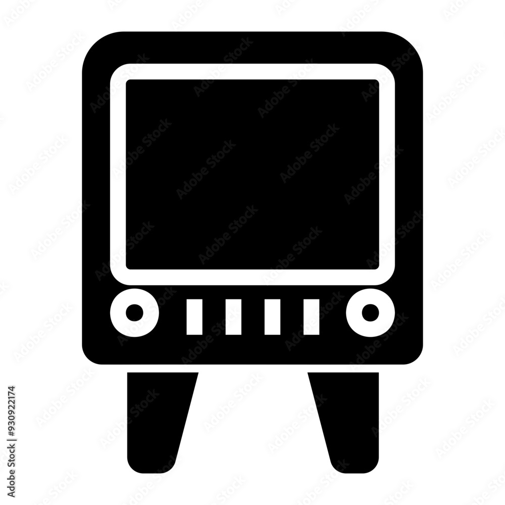 television Solid icon