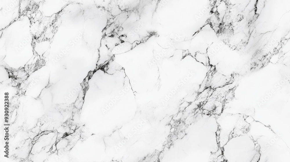 Obraz premium Discover a stunning white marble texture with a seamless pattern, ideal for backgrounds, design projects, and elegant interiors, enhancing both residential and commercial spaces with sophistication